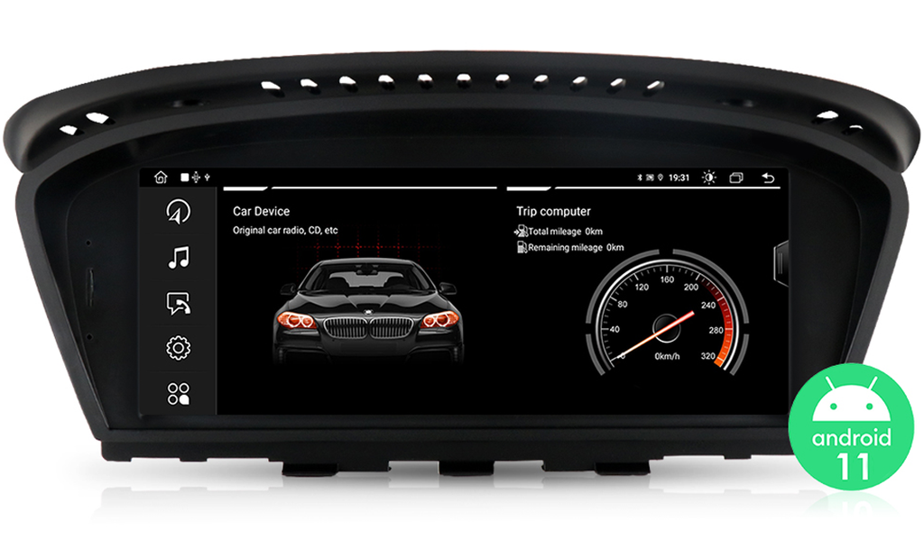 AZOM MX5 Multimedia Bilstereo | <strong>BMW 3 Series E90-E92 BMW 5 Series E60-E64 2004 – 2012</strong> | 9" IPS HD | Android 13.0 | GPS