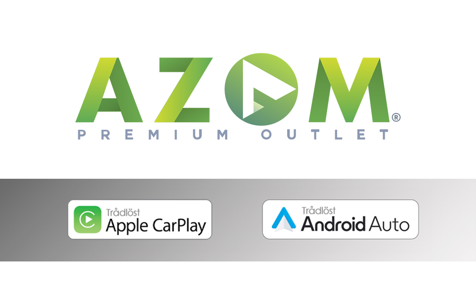 AZOM CARPLAY och ANDROID AUTO