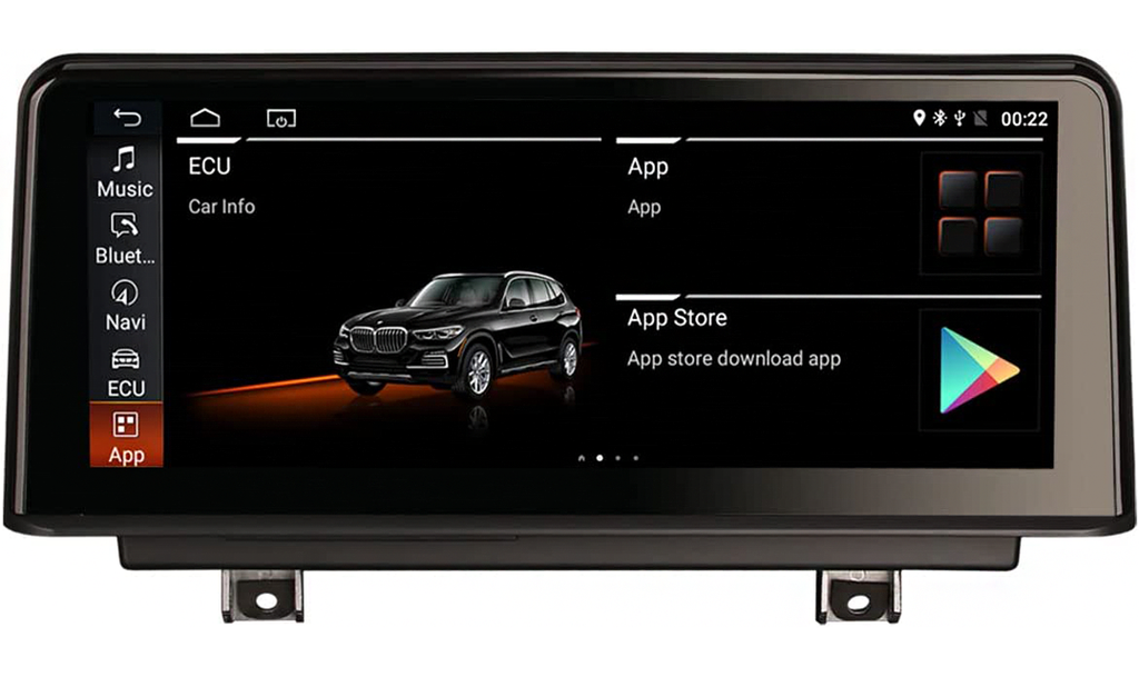 AZOM MX5 Multimedia Bilstereo | <strong>BMW F20-F23 F30-F36 F80-F82 2011 - 2017</strong> | 10.25" IPS HD | Android 13.0 | GPS
