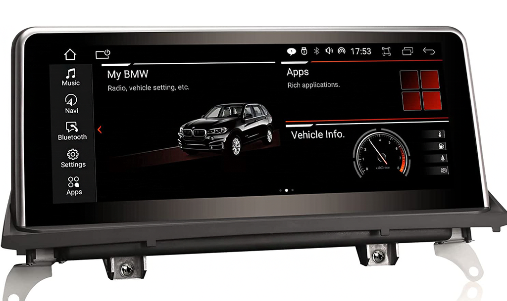 AZOM MX5 Multimedia Bilstereo | <strong>BMW X5 E70 X6 E71 2007 - 2014</strong> | 10.25" IPS HD | Android | GPS