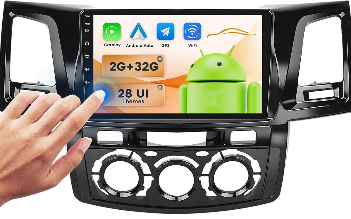 AZOM DNX Multimedia Bilstereo | TOYOTA Hilux Revo Vigo Fortuner 2005 ...