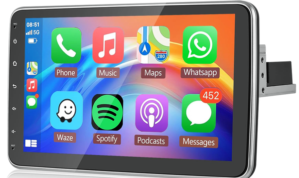 AZOM DNA Multimedia Bilstereo | <strong>UNIVERSAL</strong> | 9" IPS HD | Android | 1din & 2din | DAB+ | GPS