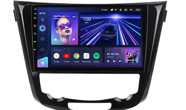 AZOM XC3 Multimedia Bilstereo | <strong>Nissan Qashqai 2 – Nissan X-Trail 3 2013 – 2022</strong> | 9" IPS HD | Android | DAB+ | GPS