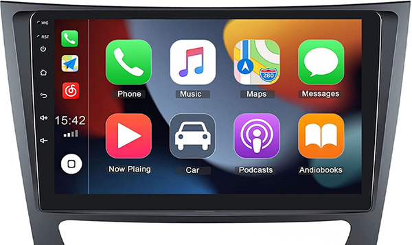 AZOM MX9 Multimedia Bilstereo | <strong>Mercedes-Benz E-Class W211 S211 E200-E550 E55AMG -E63AMG G-Class W463 CLK-Class W209-W219 CLS 55-CLS 350-CLS500 </strong> | 9" IPS HD | Android | DAB+ | GPS