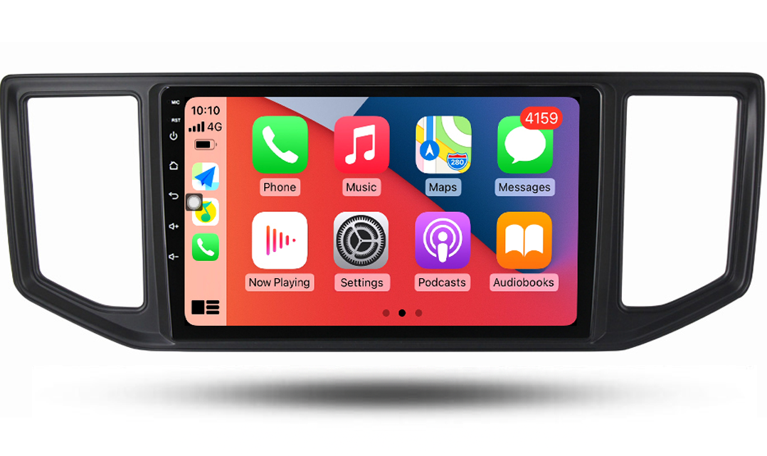 AZOM MX4 Multimedia Bilstereo | VW SKODA SEAT | 9