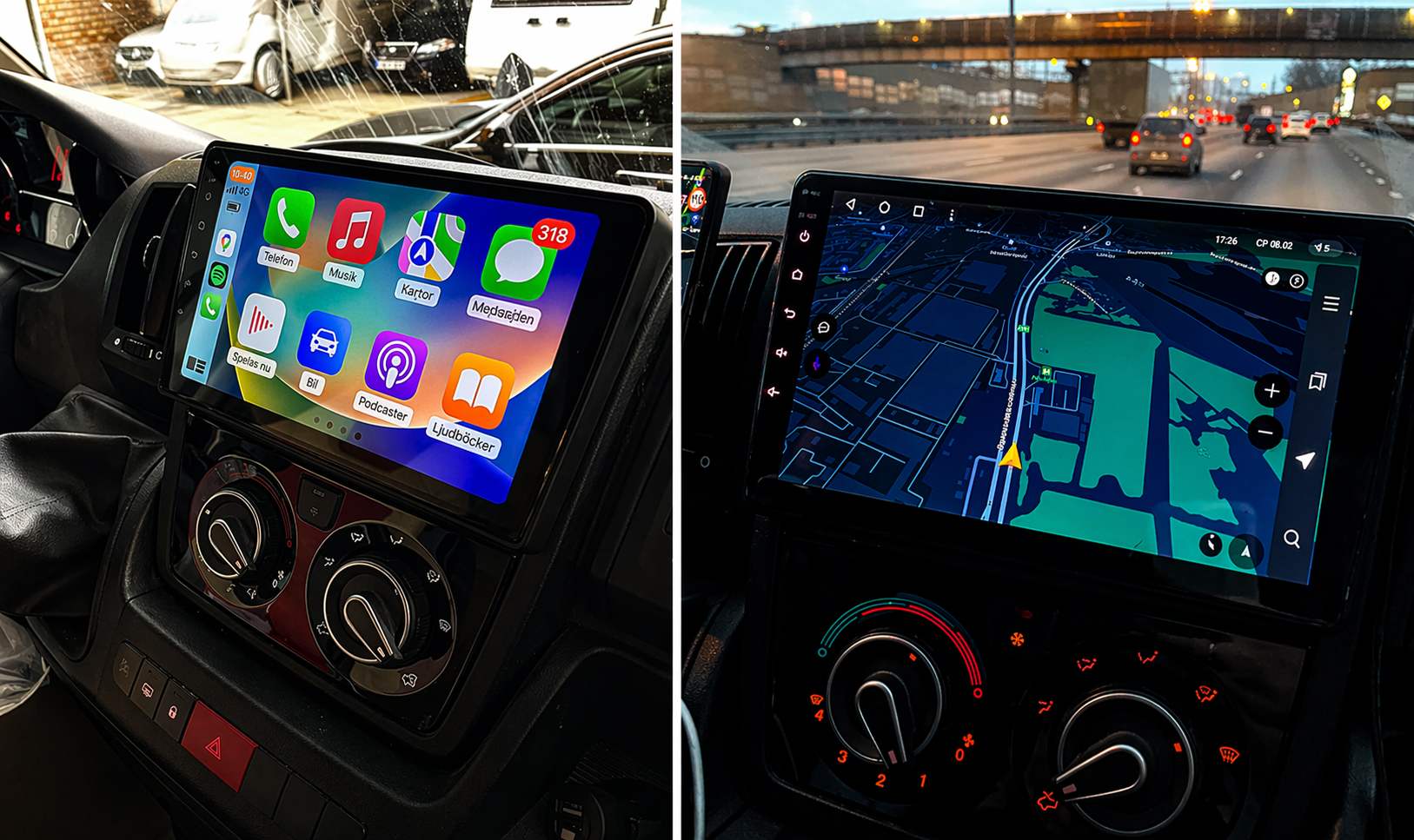 Azom XBO Multimedia Bilstereo | FIAT CITROËN PEUGEOT 2008-2015 (Bobil ...