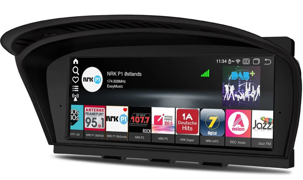 AZOM MX5 Multimedia Bilstereo | <strong>BMW 3 Series E90-E92 BMW 5 Series E60-E64 2004 – 2012</strong> | 9" IPS HD | Android | GPS