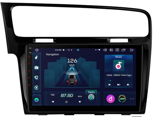 AZOM MX4 Multimedia Bilstereo | <strong>VW GOLF 7 - E GOLF 2012 - 2020</strong> | 10.1" IPS HD | Android | DAB+ | GPS |
