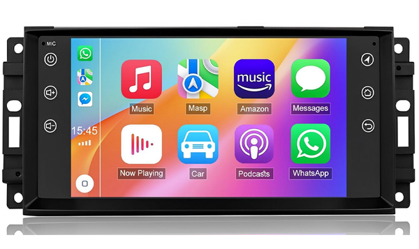 AZOM KLX Multimedia Bilstereo | <strong>JEEP DODGE CHRYSLER 2004 - 2015</strong> | 7" IPS HD | Android | DAB+ | GPS