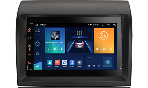Azom XBO Multimedia Bilstereo | <strong>FIAT CITROËN PEUGEOT 2006-2022+ (Husbil)</strong> | 7" | Android | DAB+ | GPS