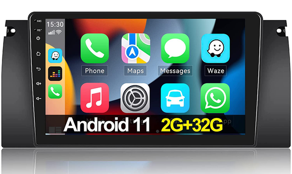 AZOM MX5 Multimedia Bilstereo | <strong>BMW 5 Series E38 E39 E53 X5 M5 1994 - 2006</strong> | 9" IPS HD | Android | GPS