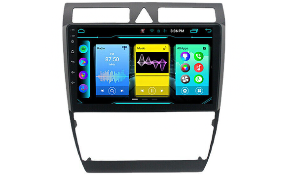 AZOM RFX Multimedia Bilstereo | <strong>AUDI A6 S6 1997 - 2005</strong> | Android |  9" IPS HD | DAB+ | GPS