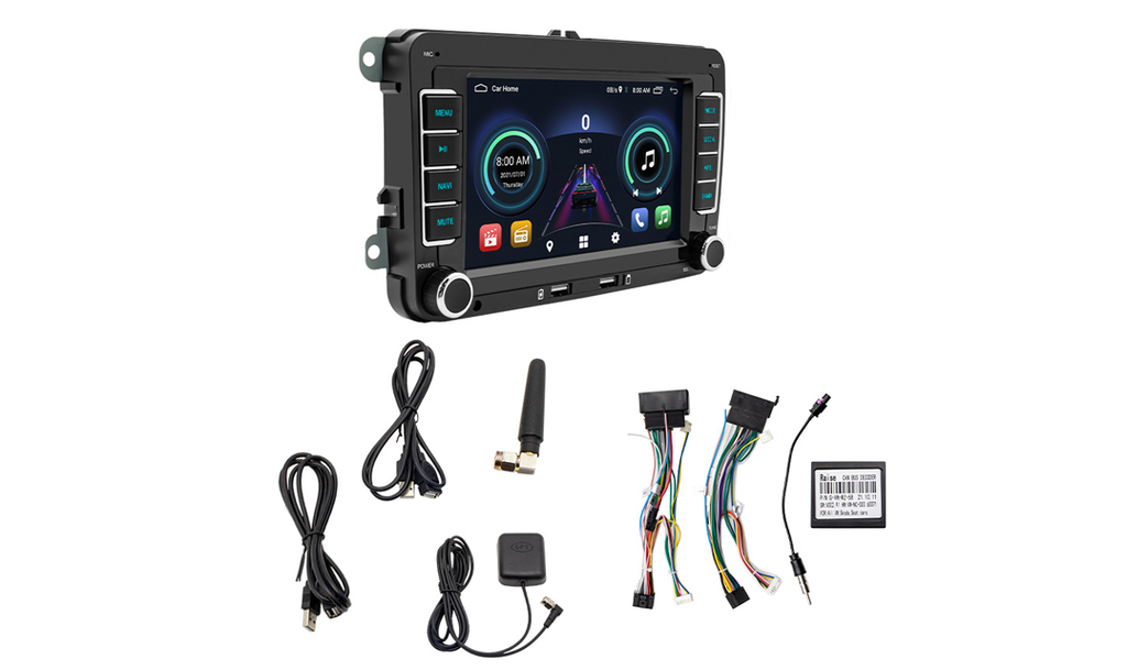 AZOM MX4 <strong>PLUS</strong> Multimedia Bilstereo | <strong>VW SKODA SEAT</strong> | 7