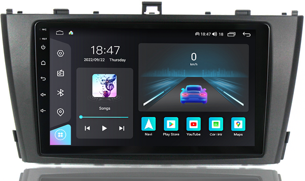 AZOM DNX Multimedia Bilstereo | TOYOTA AVENSIS 2008 - 2015 | Andriod | 9" IPS HD | DAB+ | GPS |