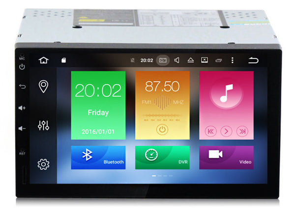 AZOM DNA Multimedia Bilstereo | <strong>UNIVERSAL</strong> | 7" | Android | DAB+ | GPS | 2DIN