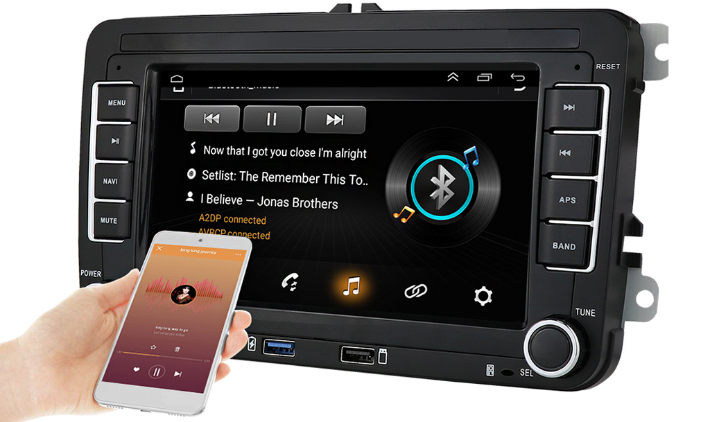 AZOM MX4 <strong>PLUS</strong> Multimedia Bilstereo | <strong>VW SKODA SEAT</strong> | 7