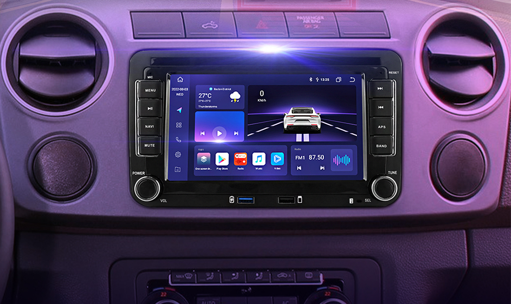 AZOM MX4 <strong>PLUS</strong> Multimedia Bilstereo | <strong>VW SKODA SEAT</strong> | 7