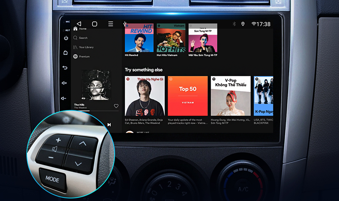 AZOM DNX Multimedia Bilstereo | TOYOTA COROLLA/AURIS 2007-2011 | 9