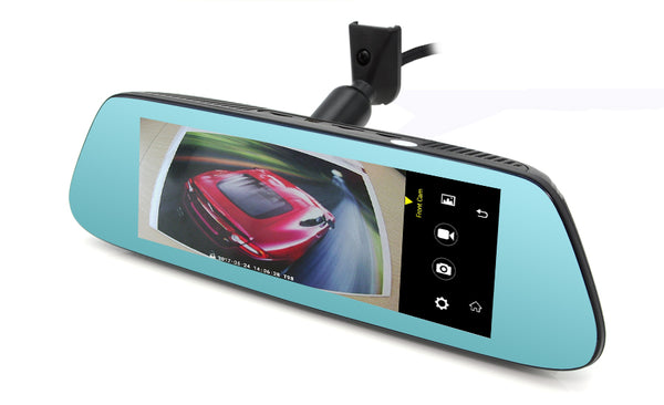 AZOM XP90 Multimedia Backspegel | <strong>UNIVERSAL</strong> | 8" | Android | GPS | DVR | 4G