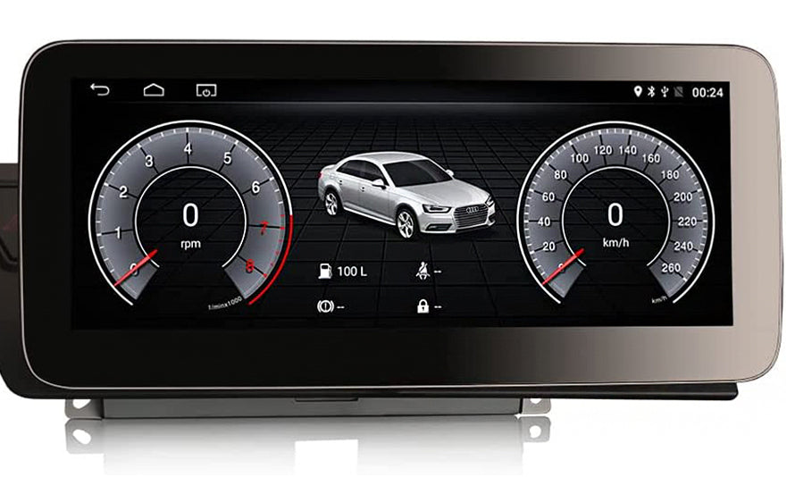 AZOM RFX Multimedia Bilstereo | <strong>AUDI A4 S4 A5 S5 (2008-2016) Q5 (2010-2016)</strong> | 10.25" | Android 13.0 | DAB+ | GPS |
